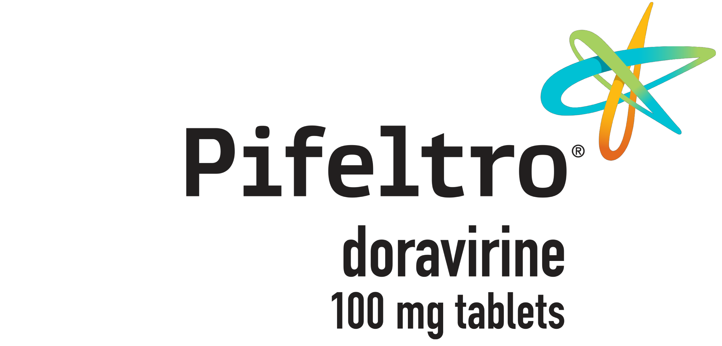 PIFELTRO® (doravirine) 100 mg Tablets Logo