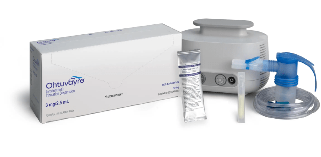 OHTUVAYRE® (ensifentrine) is Delivered Through a Standard Jet Nebulizer With a Mouthpiece
